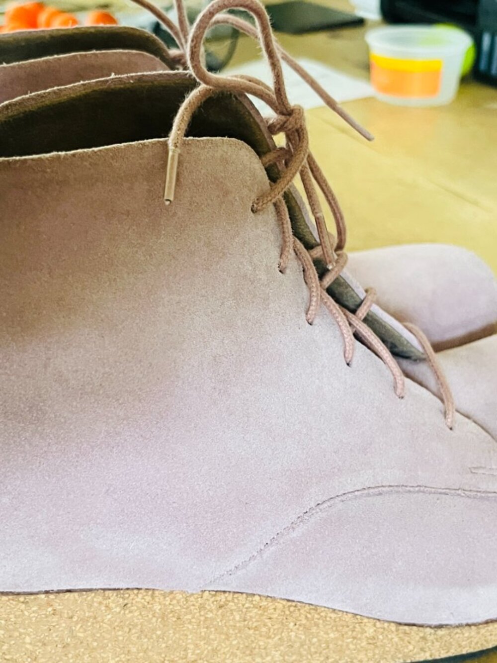 Birkenstock Papillio Lilac Wedge Ankle Boots Eu 40 - Picture 11 of 12